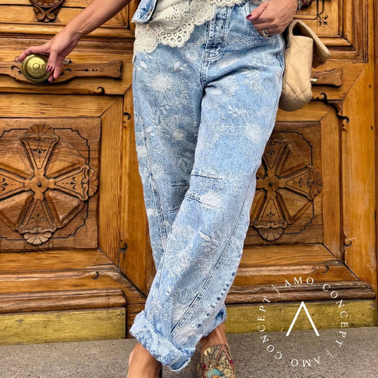 FLORAL LIGHT PANT