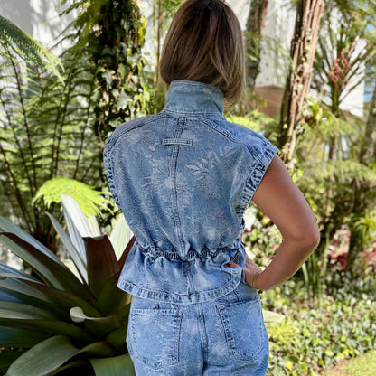 FLORAL LIGHT JACKET